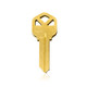 Brass Key Blanks US3 MirrorFinish 250PK - JMA-KWI-1KE(KW1) Brass Key Blanks US3 MirrorFinish 250PK - JMA-KWI-1KE(KW1)